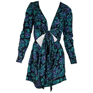 Zimmermann floral romper size 1